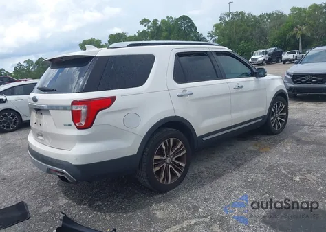 2016 Ford Explorer Platinum z USA, uszkodzony, nr VIN 1FM5K8HT5GGC46259